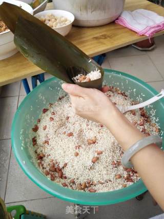 咸粽（粽球）的做法步骤：14