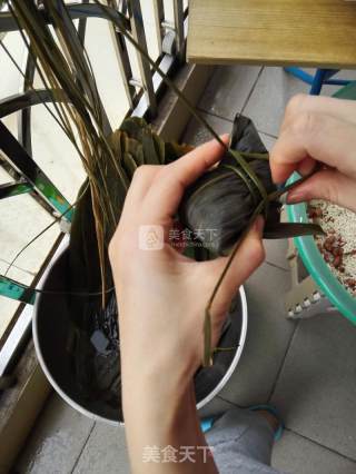 咸粽（粽球）的做法步骤：23