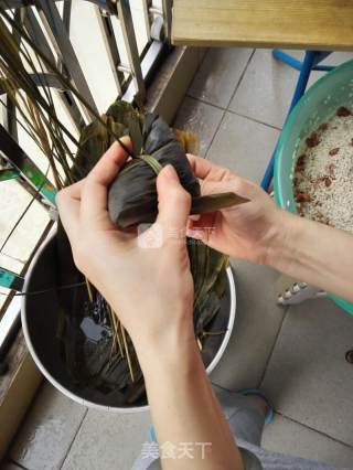 咸粽（粽球）的做法步骤：24
