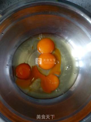 双色桃心海绵蛋糕的做法步骤：1