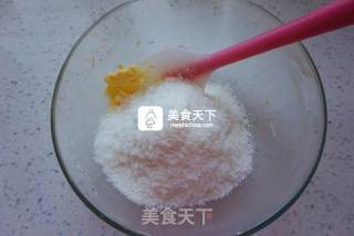 椰蓉饼干条的做法步骤：4