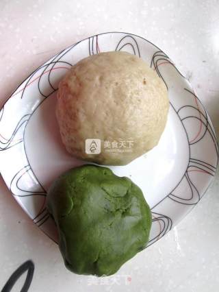 抹茶玫瑰樱桃酥的做法步骤：4