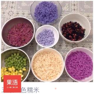 五彩粽子的做法步骤：3