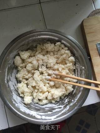 鸡蛋摊面饼的做法步骤：2