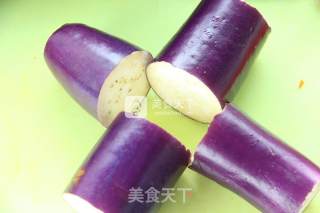 美不胜收の菊花茄的做法步骤：1