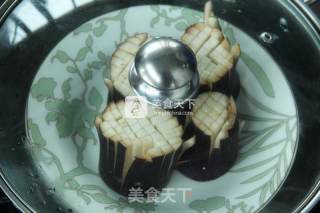 美不胜收の菊花茄的做法步骤：3