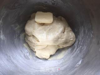 葡萄干芝士面包的做法步骤：2