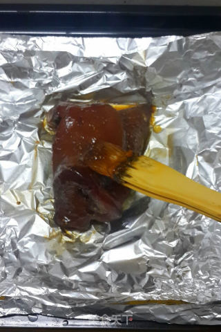 香烤猪头肉的做法步骤：5