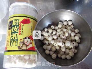 玫瑰莲子糕的做法步骤：1