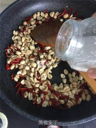 非油炸版麻辣花生的做法步骤：7