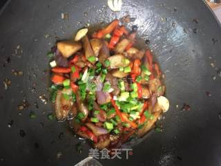 鱼香茄子的做法步骤：12