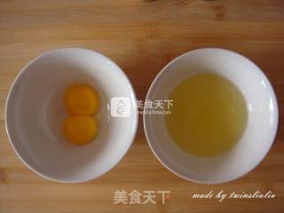 七彩蝴蝶饼干的做法步骤：2