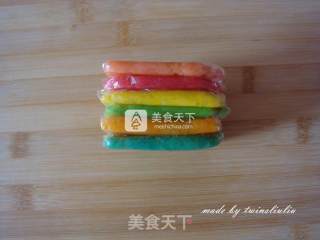 七彩蝴蝶饼干的做法步骤：13