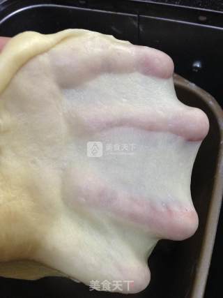 汤种蜜豆奶油面包的做法步骤：4