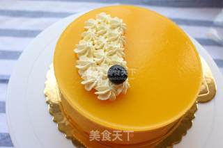 多重美味诱惑——芒果慕斯蛋糕的做法步骤：22