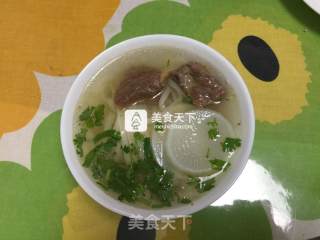 牦牛清汤面的做法步骤：10