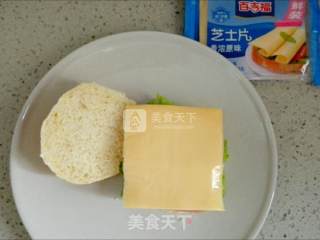 汤种芝士火腿餐包（中筋粉）的做法步骤：9