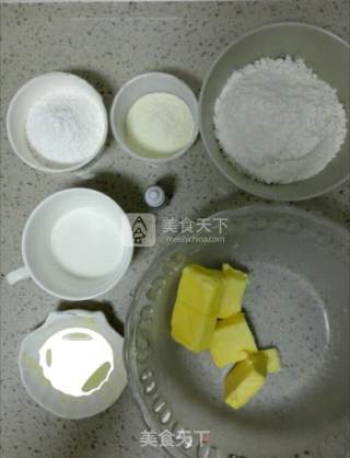 原味曲奇-零失败配方的做法步骤：1