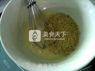 芝麻薄脆饼干的做法步骤：7