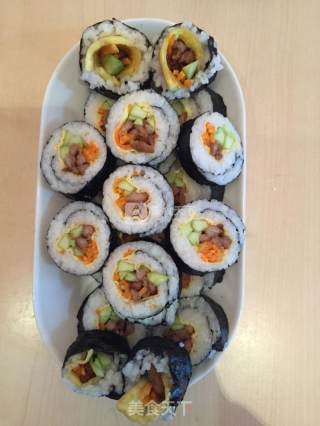 紫菜包饭的做法步骤：5