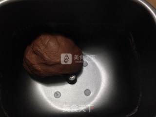 巧克力小熊贝果的做法步骤：3