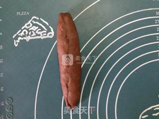 巧克力小熊贝果的做法步骤：8
