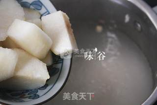 止咳川贝雪梨粥的做法步骤：4