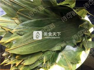 咸味花生肉粽的做法步骤：8