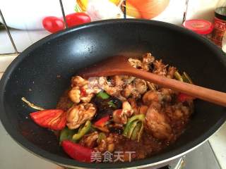 酱爆牛蛙的做法步骤：9