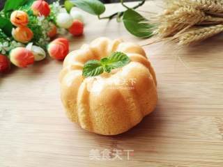 无油南瓜威风蛋糕的做法步骤：17