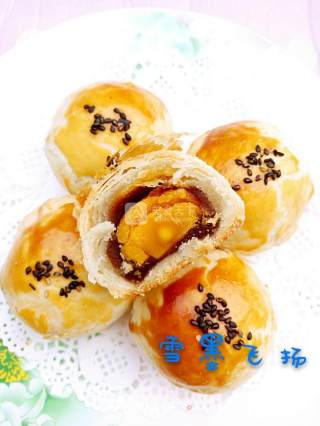 蛋黄酥的做法步骤：25