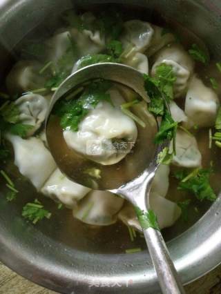 小香菜羊肉馄饨的做法步骤：6