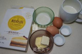 樱桃果酱华夫饼的做法步骤：1