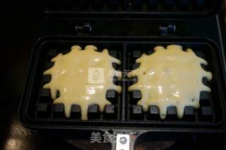 樱桃果酱华夫饼的做法步骤：10