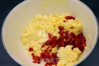 玉米面蔓越莓饼干的做法步骤：4