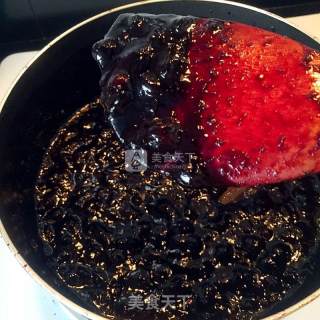 自制蓝莓果酱的做法步骤：9