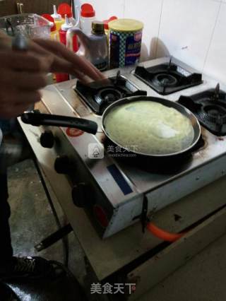 芒果千层蛋糕的做法步骤：1