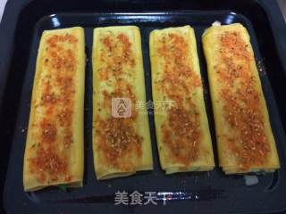 风味烤干豆腐卷的做法步骤：9