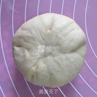 豆沙花面包的做法步骤：8