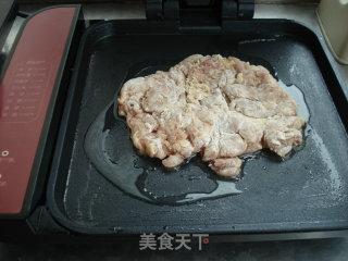 煎鸡排的做法步骤：6