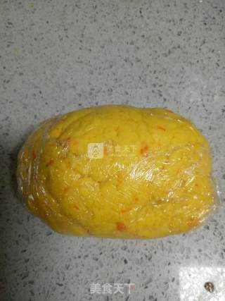 胡萝卜花朵松饼的做法步骤：8