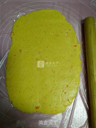 胡萝卜花朵松饼的做法步骤：9