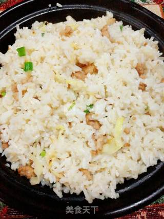 奶油南瓜培根焗饭的做法步骤：4