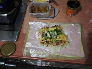 早餐饭团的做法步骤：3