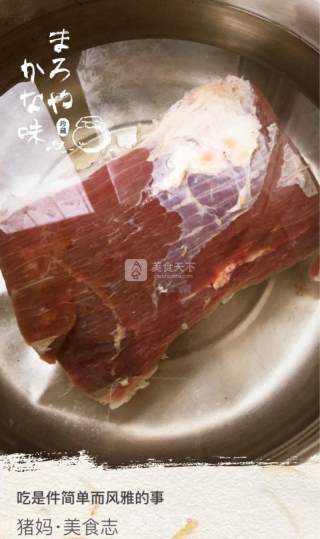 酱牛肉的做法步骤：2