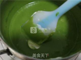 抹茶香草慕斯的做法步骤：9