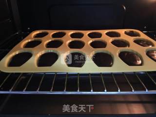 巧克力玛德琳蛋糕的做法步骤：9