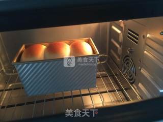 【淡奶油吐司】无黄油，成就云朵般柔软!的做法步骤：13