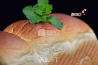 【淡奶油吐司】无黄油，成就云朵般柔软!的做法步骤：14