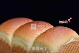 【淡奶油吐司】无黄油，成就云朵般柔软!的做法步骤：15